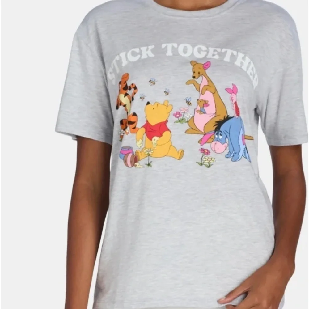 Disney Winnie The Pooh Women’s Short Sleeve Top - Picture 2 of 3